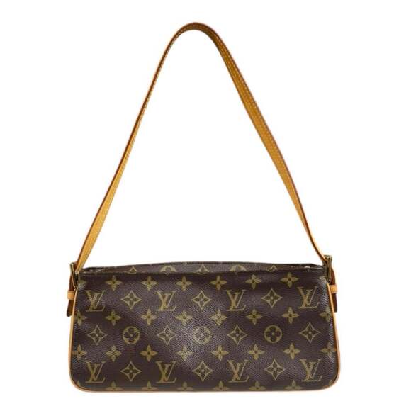LOUIS VUITTON Brown Monogram Canvas Shoulder Bag - Picture 3 of 16